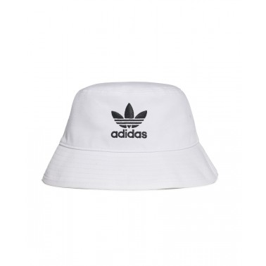 adidas Originals ADICOLOR TREFOIL BUCKET HAT FQ4641 White