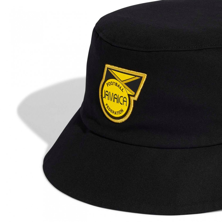 Καπέλο Bucket Μαύρο - adidas Originals Jamaica 26 x Bob Marley