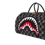 Τσάντα Ώμου Μαύρη - Sprayground Peeking Character Check Mini Duffle Εικόνα 0