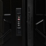 Βαλίτσα Μαύρη - Sprayground Blacked Out Embossed Gold Tooth Carry-On Luggage Εικόνα 2