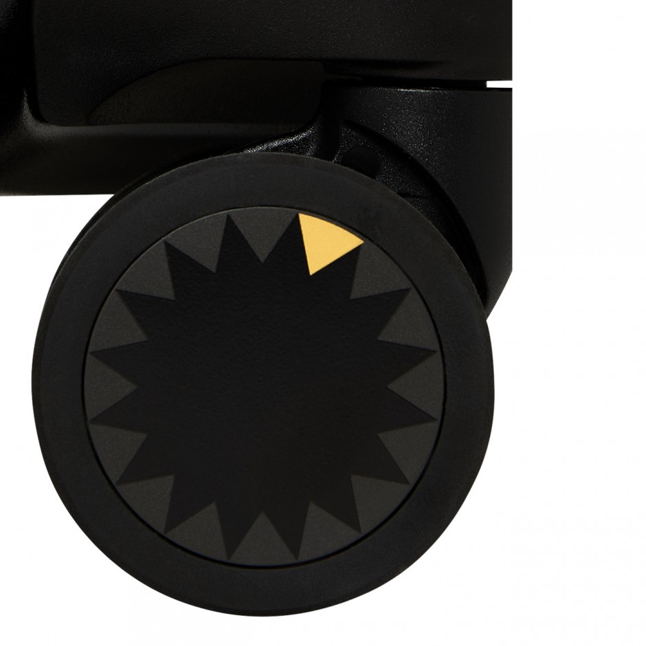 Βαλίτσα Μαύρη - Sprayground Blacked Out Embossed Gold Tooth Carry-On Luggage