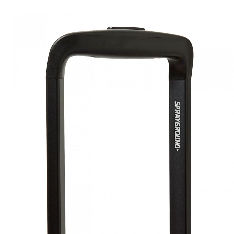 Βαλίτσα Μαύρη - Sprayground Blacked Out Embossed Gold Tooth Carry-On Luggage