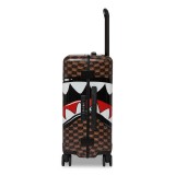 Βαλίτσα Καφέ - Sprayground Sharks In Paris WTF Bubble Brown Check Carry-On Luggage Εικόνα 1