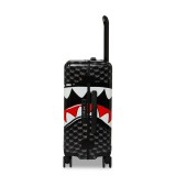 Βαλίτσα Γκρι - Sprayground Sharks In Paris WTF Bubbly Black Check Carry-On Luggage Εικόνα 1