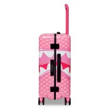 Βαλίτσα Ροζ - Sprayground Pink New Check Faces Carry-On Luggage  Εικόνα 1
