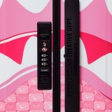 Βαλίτσα Ροζ - Sprayground Pink New Check Faces Carry-On Luggage  Εικόνα 2