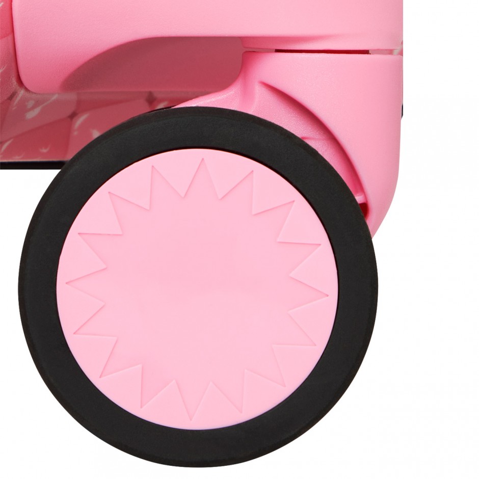 Βαλίτσα Ροζ - Sprayground Pink New Check Faces Carry-On Luggage 