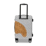 Βαλίτσα Πολύχρωμη - Sprayground Embossed Cream Check Carry-On Luggage Εικόνα 0