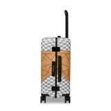 Βαλίτσα Πολύχρωμη - Sprayground Embossed Cream Check Carry-On Luggage Εικόνα 1