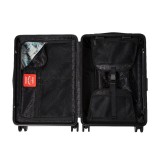 Βαλίτσα Πολύχρωμη - Sprayground Embossed Cream Check Carry-On Luggage Εικόνα 4