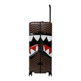 Βαλίτσα Καφέ - Sprayground Sharks In Paris WTF Bubble Brown Check Full-Size Εικόνα 1