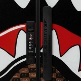 Βαλίτσα Καφέ - Sprayground Sharks In Paris WTF Bubble Brown Check Full-Size Εικόνα 2