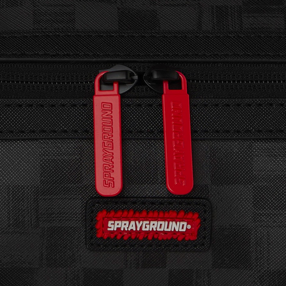 Τσάντα Ώμου Μαύρη - Sprayground Scribble Shark Mini Duffle