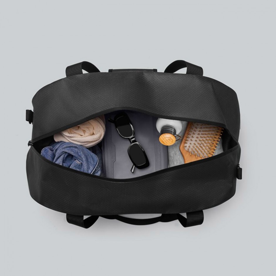 Duffel Bag Black - Gaston Luga Lightweight DuoSeal Duffel
