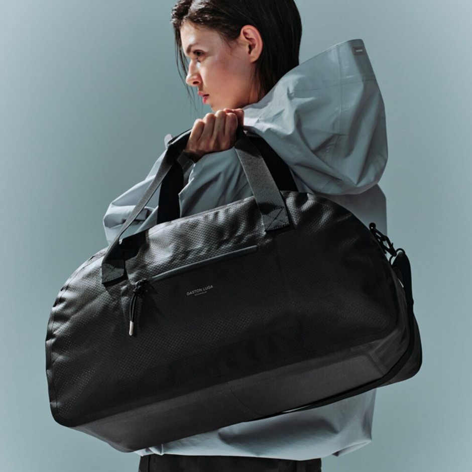 Duffel Bag Black - Gaston Luga Lightweight DuoSeal Duffel
