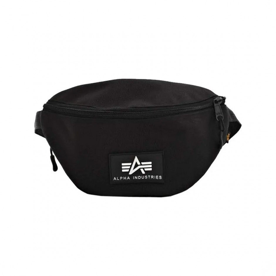 ALPHA INDUSTRIES RUBBER PRINT WAISTBAG 198912-03 Black