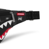 Τσάντα Crossbody Μαύρη - Sprayground Peeking Character Check Εικόνα 1