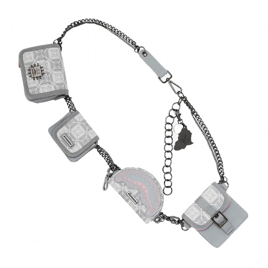 SPRAYGROUND Ai STUNNA CREAM CHARM WAISTBELT Εκρού