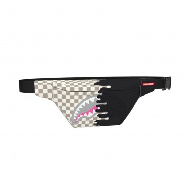 Τσάντα Crossbody Πολύχρωμη - Sprayground Cream Check Side Drip Savvy