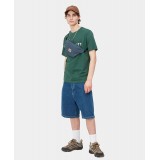 CARHARTT WIP JAKE HIP BAG I031476-0WAXX Blue Image 1