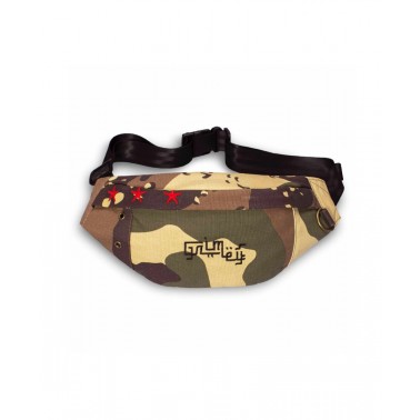 GRIMEY GLORIFIED CAMO FANNY PACK GFP133-CMO Παραλλαγή
