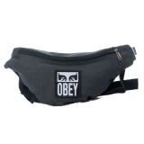 Obey Wasted Hip Bag II Μαύρο - Τσάντα Μέσης