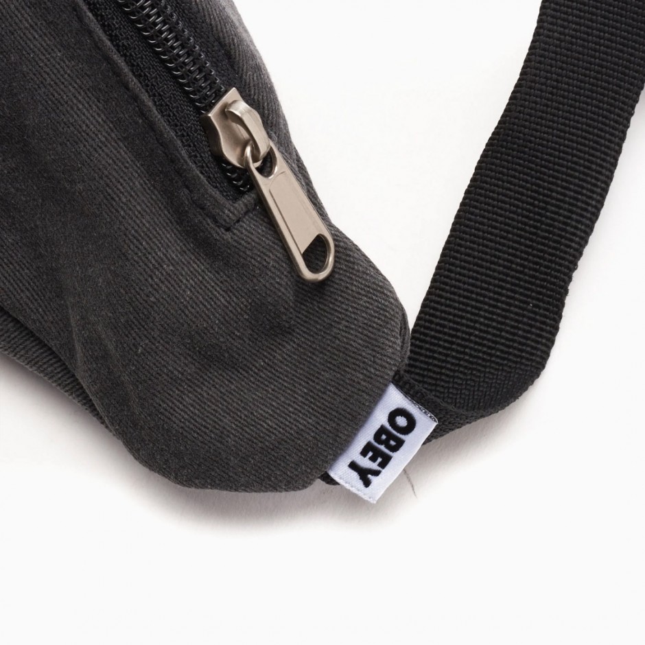 OBEY WASTED HIP BAG II 100010153-BLK Black