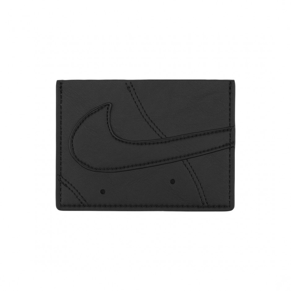 NIKE ICON AIR FORCE 1 CARD WALLET N.100.9738-013 Black