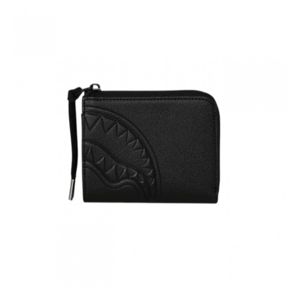 Πορτοφόλι Μαύρο - Sprayground Gold Brick Luxe