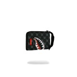 Wallet Grey - Sprayground Sharks In Paris WTF Bublly Black Check Image 0