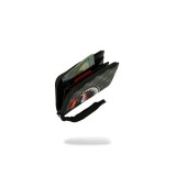 Wallet Grey - Sprayground Sharks In Paris WTF Bublly Black Check Image 1
