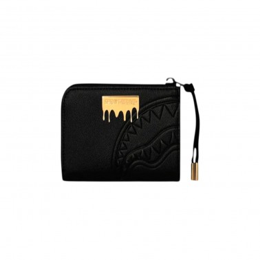Wallet Black - Sprayground Gold Brick Luxe