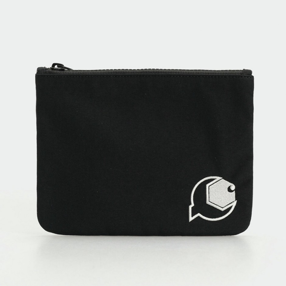 CARHARTT INDUSTRY ZIP WALLET NYLON CANVAS I034355-89XX Black