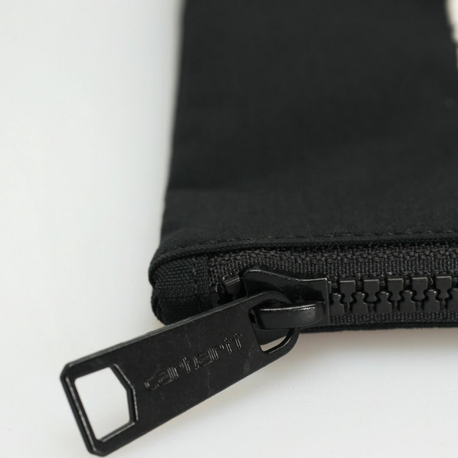 CARHARTT INDUSTRY ZIP WALLET NYLON CANVAS I034355-89XX Black