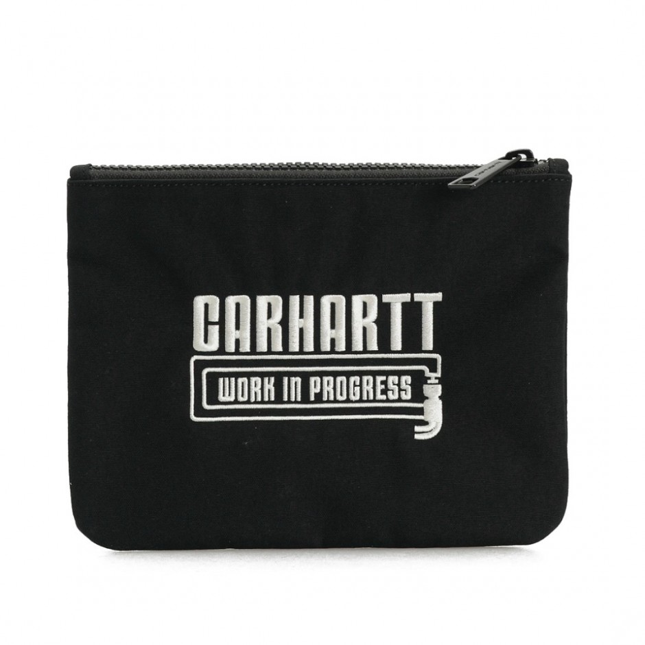 CARHARTT INDUSTRY ZIP WALLET NYLON CANVAS I034355-89XX Black
