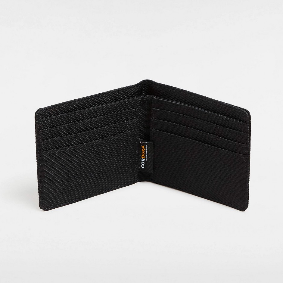 VANS ROATS BIFOLD WALLET VN000F0CBLK-BLK Black
