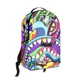 SPRAYGROUND LUCID DREAMS SHARKMOUTH DLXSR BACKPACK B4732 Colorful
