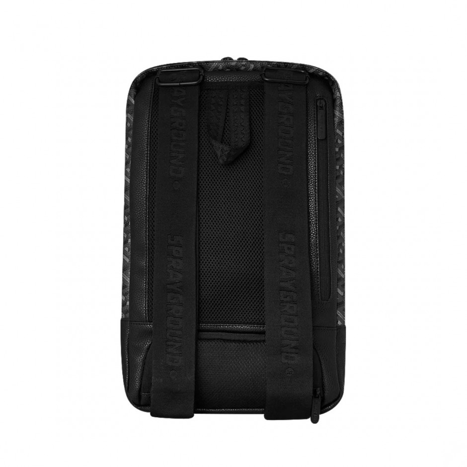 Τσάντα Φορητού Υπολογιστή Μαύρη - Sprayground 3DSG Blackout Smartpack