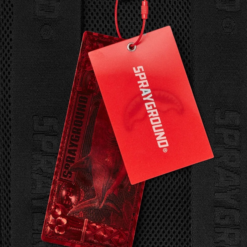 Τσάντα Φορητού Υπολογιστή Μαύρη - Sprayground 3DSG Blackout Smartpack