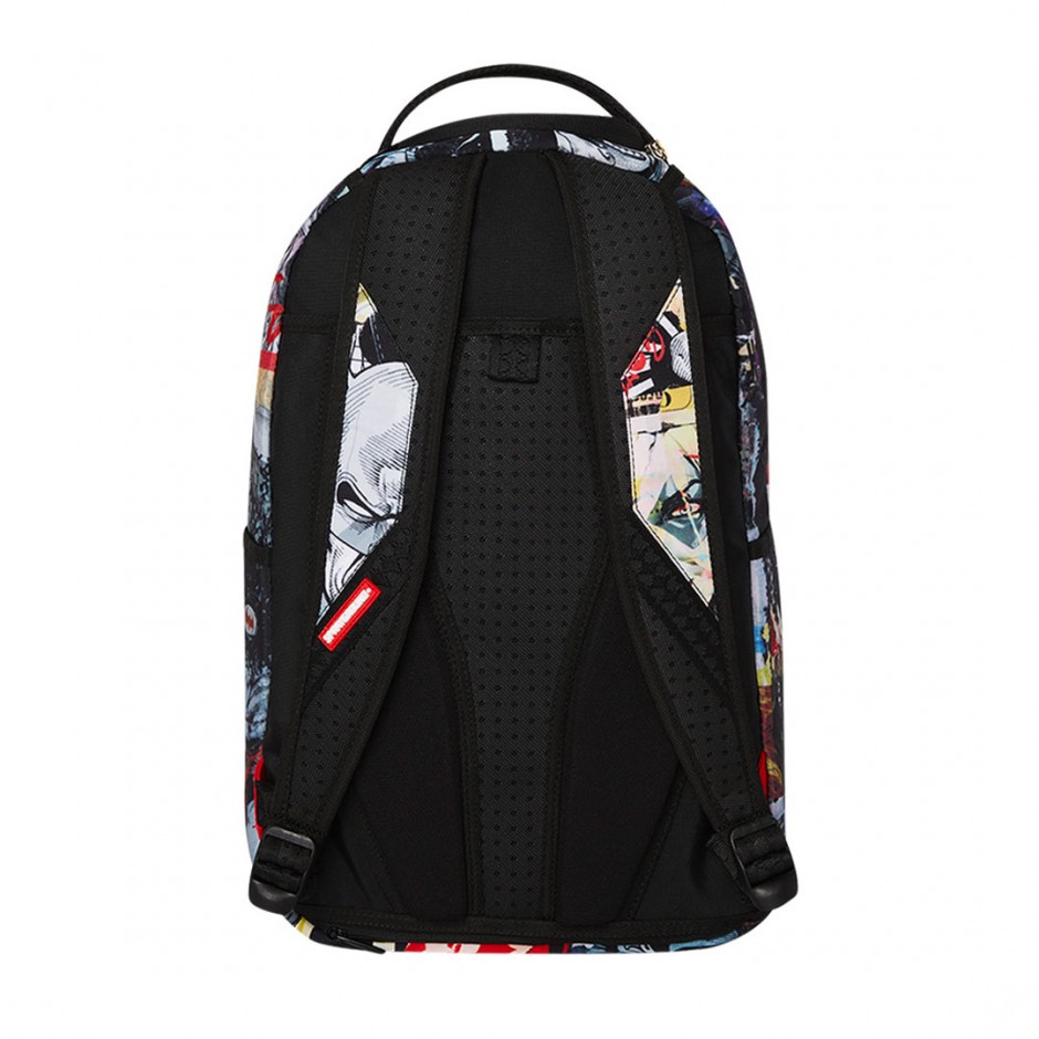Τσάντα Πλάτης Πολύχρωμη - Sprayground DC Batman Collage Shark DLXR