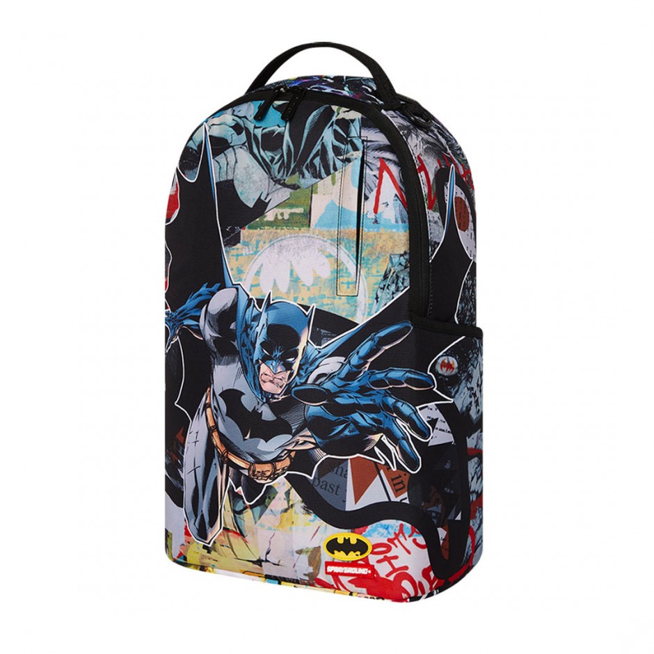 Τσάντα Πλάτης Πολύχρωμη - Sprayground DC Batman Collage Shark DLXR