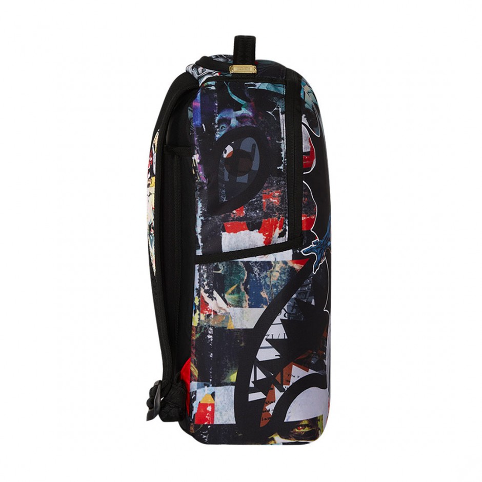Τσάντα Πλάτης Πολύχρωμη - Sprayground DC Batman Collage Shark DLXR