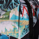 Τσάντα Πλάτης Πολύχρωμη - Sprayground DC Batman Collage Shark DLXR Εικόνα 3