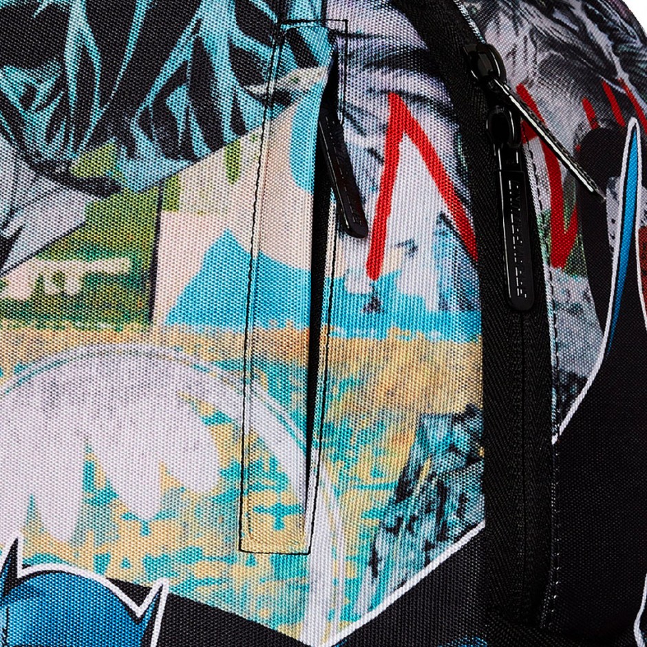 Τσάντα Πλάτης Πολύχρωμη - Sprayground DC Batman Collage Shark DLXR