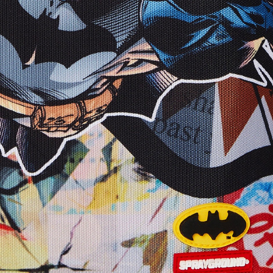 Τσάντα Πλάτης Πολύχρωμη - Sprayground DC Batman Collage Shark DLXR