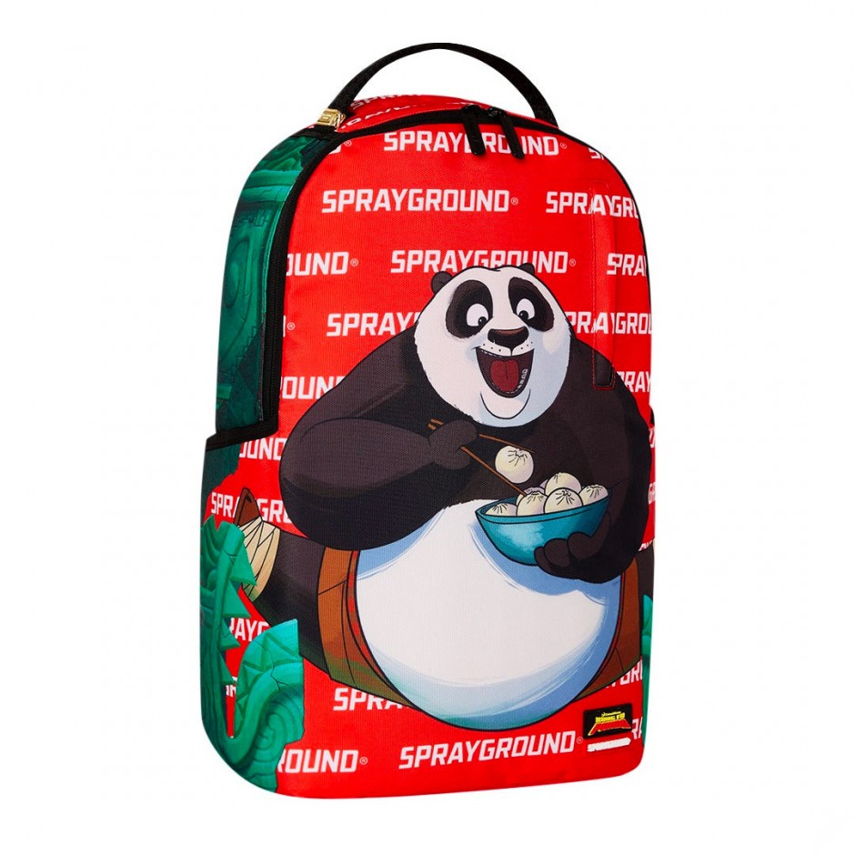 Τσάντα Πλάτης Πολύχρωμη - Sprayground Kung Fu Panda Po Split DLXR