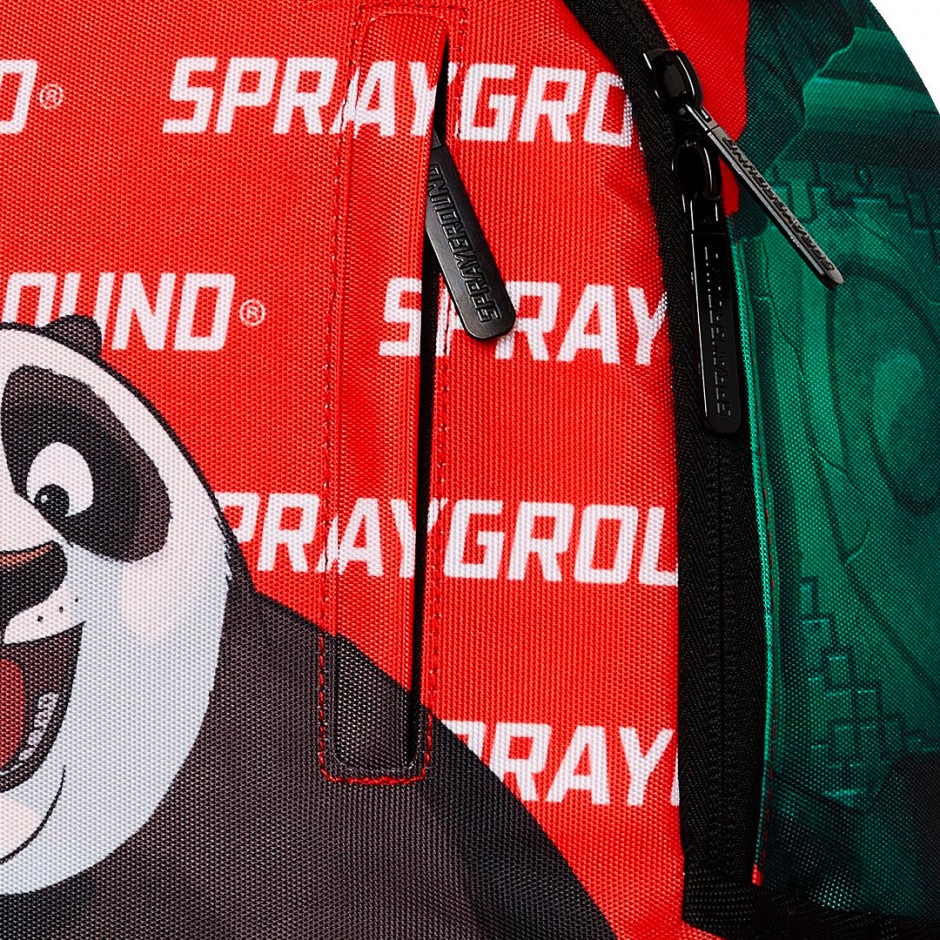 Τσάντα Πλάτης Πολύχρωμη - Sprayground Kung Fu Panda Po Split DLXR