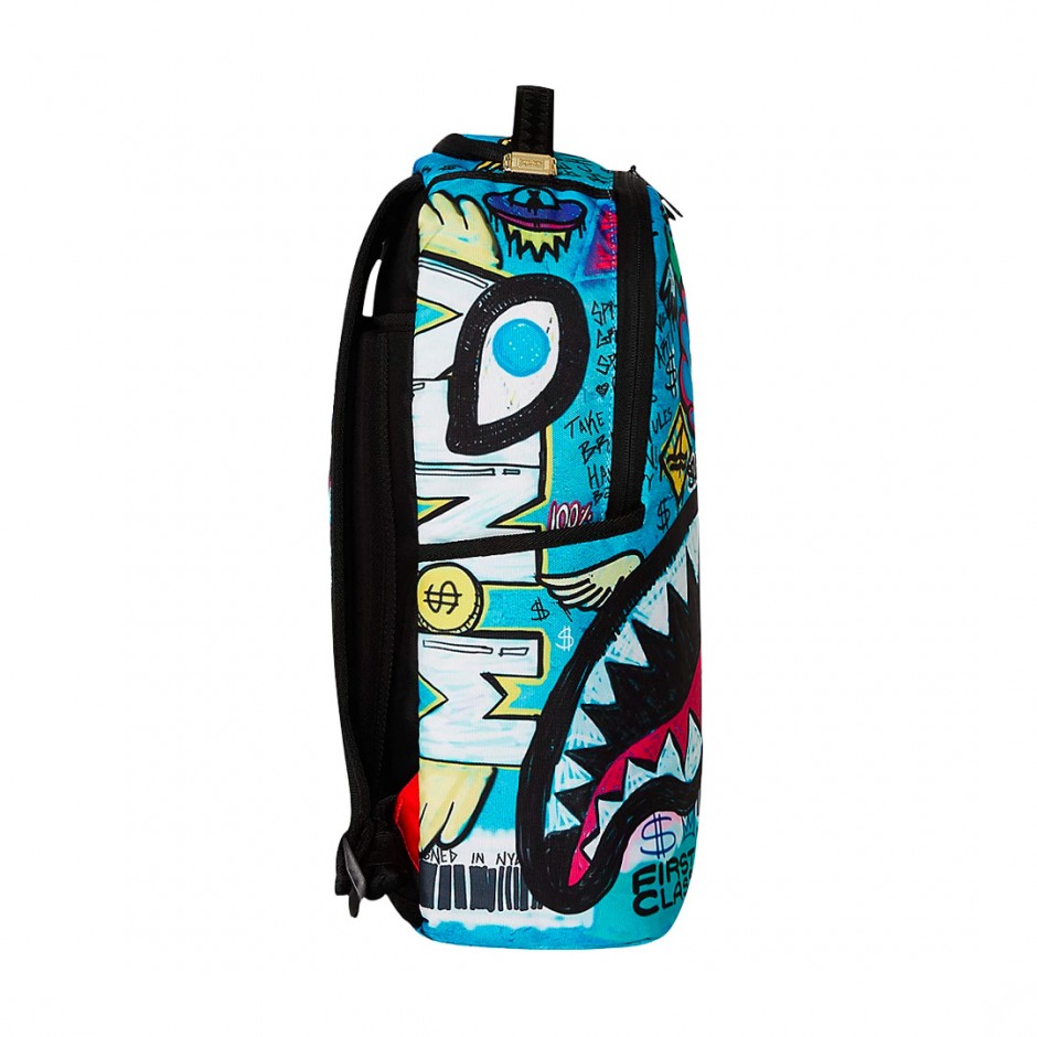 Τσάντα Πλάτης Πολύχρωμη - Sprayground Street Graffiti DLX
