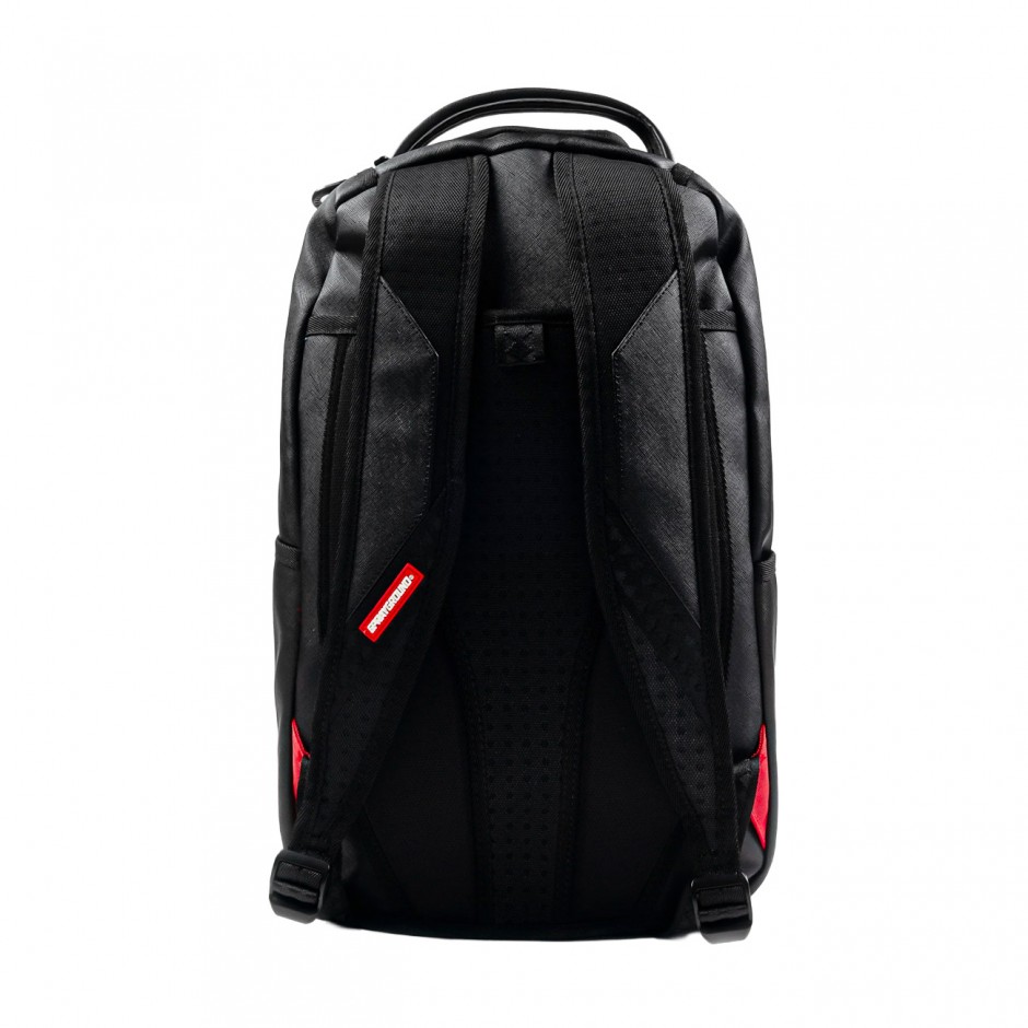 SPRAYGROUND BAG OF MONEY ON FIRE BACKPACK B7675 Black
