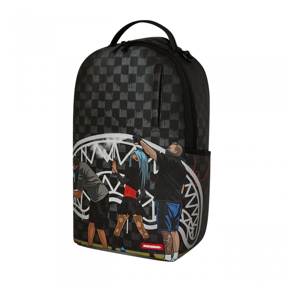 Τσάντα Πλάτης Μαύρη - Sprayground Subway Vandals